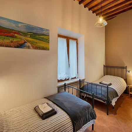 公寓 Casazappa - In Centro A Piedi, Parcheggio E Giardino Privato 锡耶纳